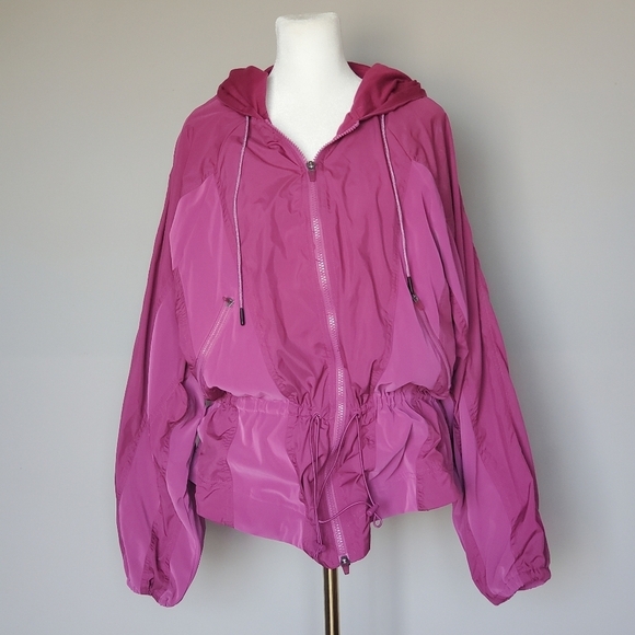 Free People Movement Morning To Midnight Jacket Magenta Size Small - Picture 4 of 11